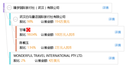 臻梦国际旅行社（武汉）中国国际旅行社